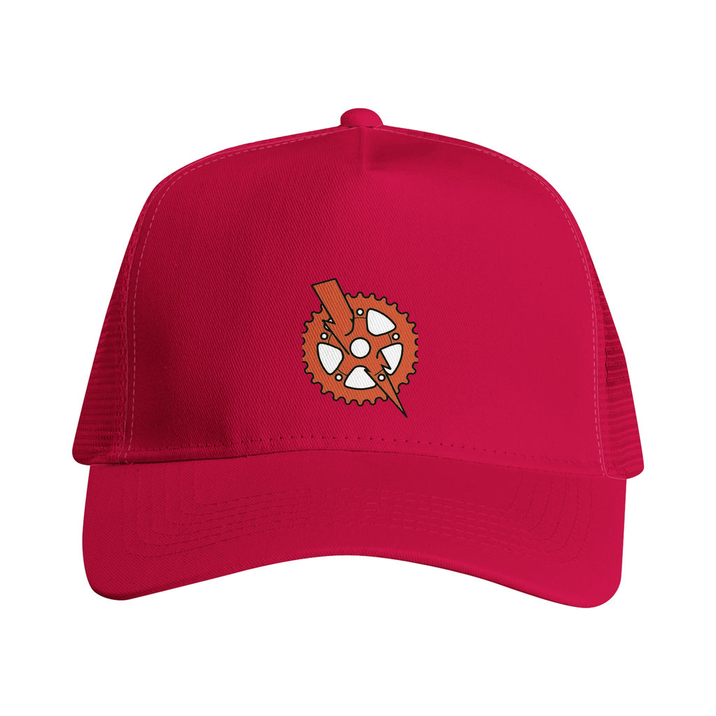 Lightning Chainring Trucker Cap | MTB Snapback Hat - view 4