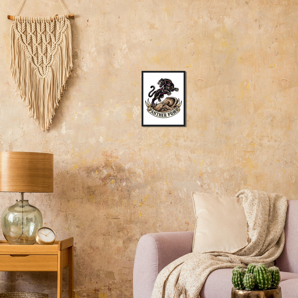Panther Pump Framed Print | Mountain Bike Wall Art - view 8
