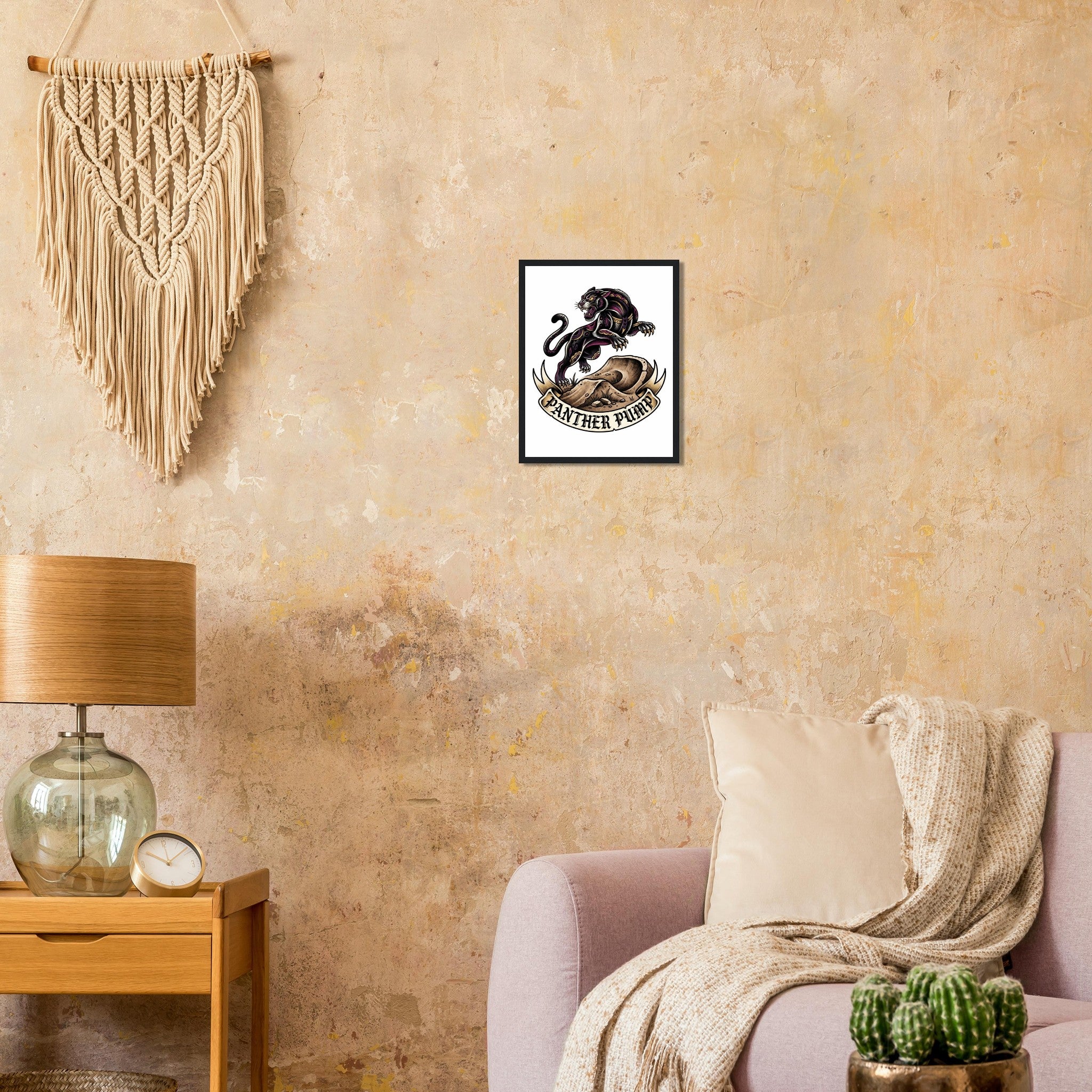 Panther Pump Framed Print | Mountain Bike Wall Art - view 8