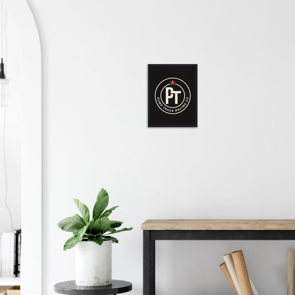 Pump Track Racing Co Star Framed Print | Mountain Bike Wall Art - view 9
