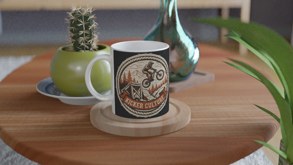 Kicker Culture MTB Mug | Mountain Biker Coffee Mug - view 4